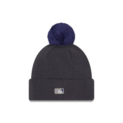 Los Angeles Dodgers 2025 Batting Practice Pom Knit Hat
