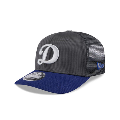 Los Angeles Dodgers 2025 Batting Practice Gray 9SEVENTY Trucker Hat