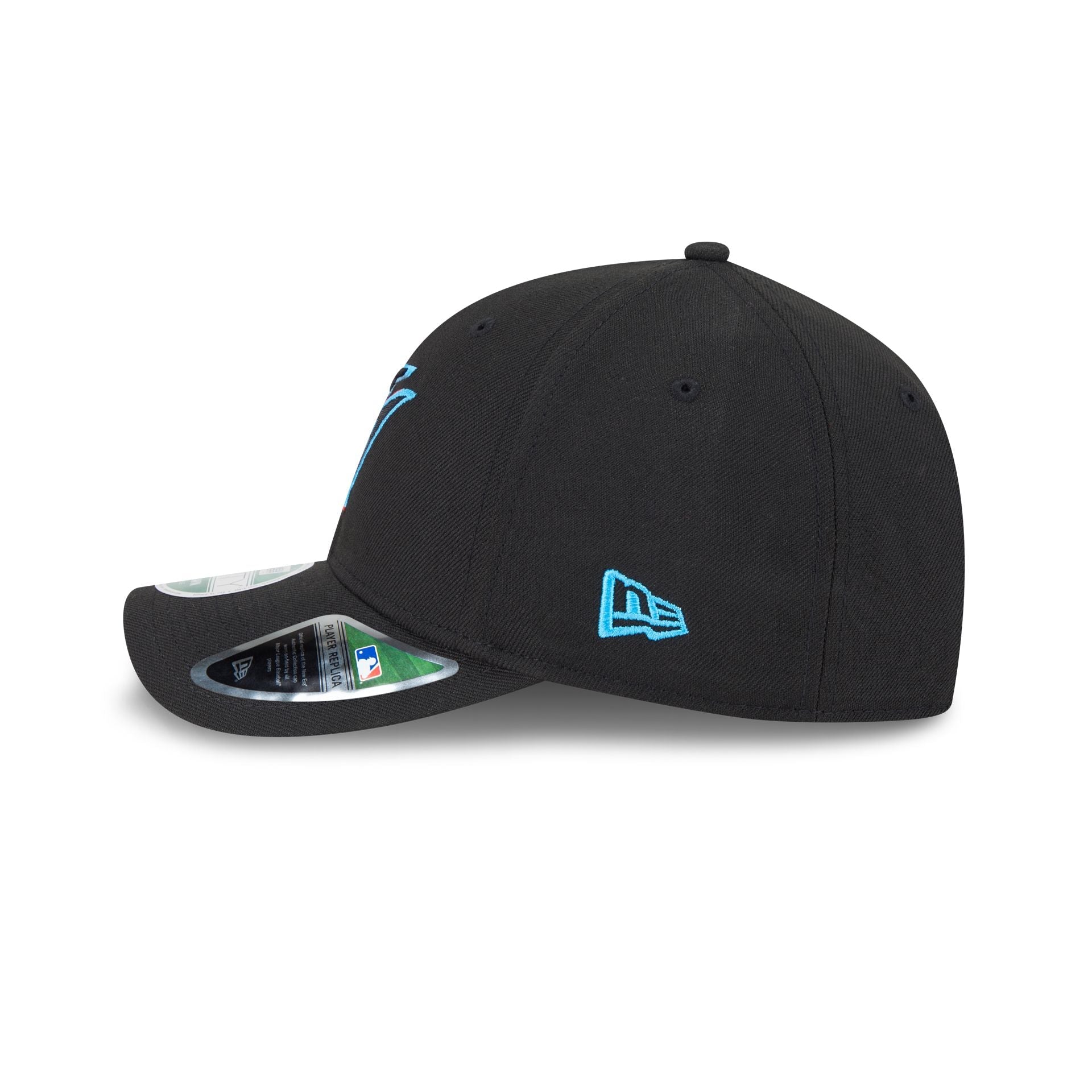 Miami Marlins Game Authentic Collection 9FORTY M-Crown Snapback Hat