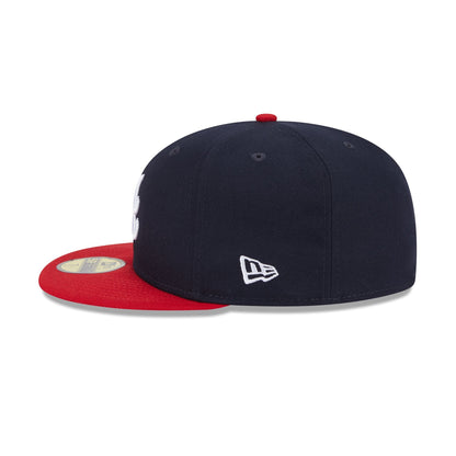 Compound x Atlanta Braves 59FIFTY Fitted Hat