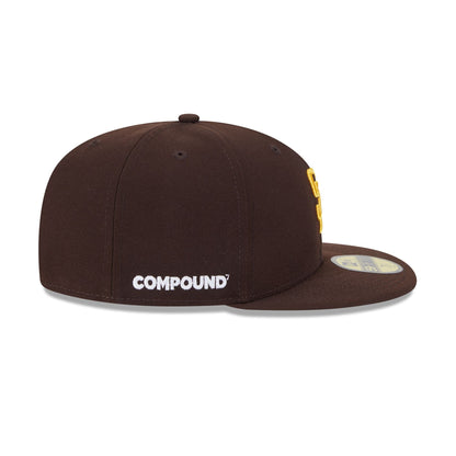 Compound x San Diego Padres 59FIFTY Fitted Hat