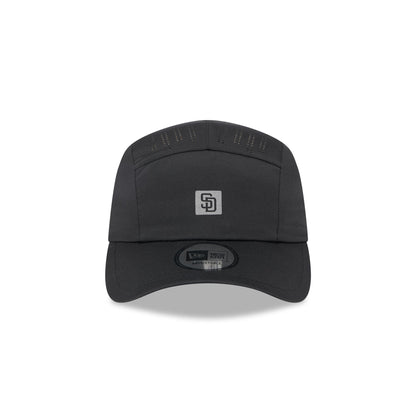 San Diego Padres Black Reflect Runner Adjustable Hat