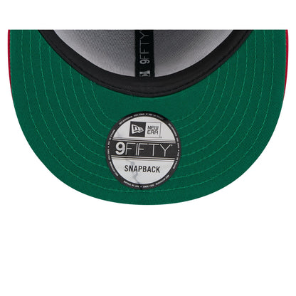 Atlanta Braves Satin Pin 9FIFTY Snapback Hat