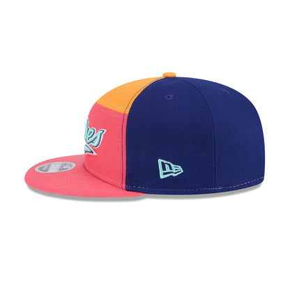 San Diego Padres Coral Split Panel 9FIFTY Snapback Hat