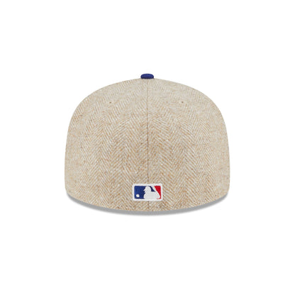 Los Angeles Dodgers Herringbone Moon 59FIFTY Fitted Hat