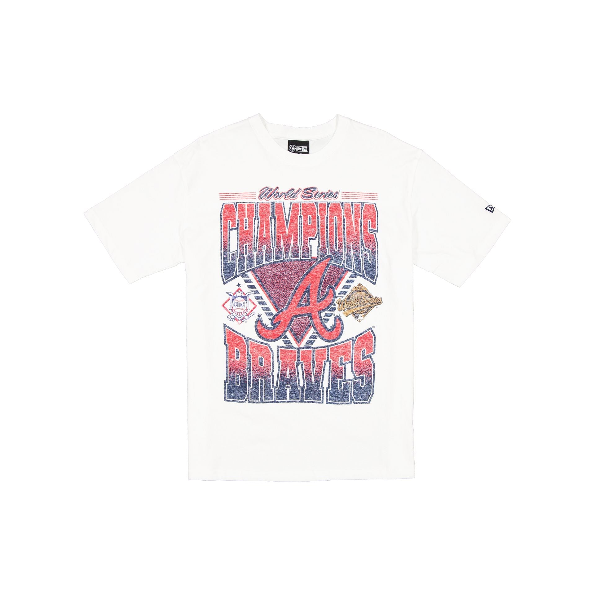 Atlanta Braves Sport Classics Washed Optic White T-Shirt