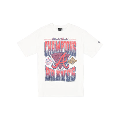 Atlanta Braves Sport Classics Washed Optic White T-Shirt