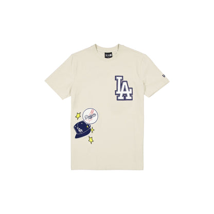 Los Angeles Dodgers Stone Logo Select T-Shirt