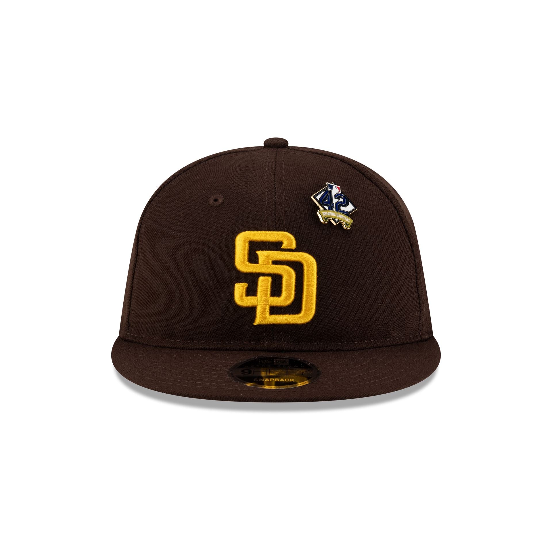 San Diego Padres Jackie Robinson Day 2025 Retro Crown 9FIFTY Snapback Hat