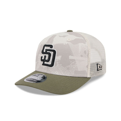 San Diego Padres Armed Forces Day 2025 9SEVENTY Trucker Hat