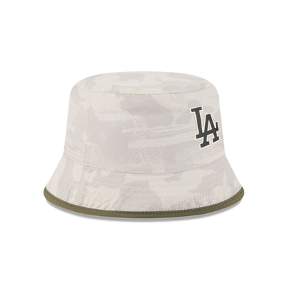 Los Angeles Dodgers Armed Forces Day 2025 Reversible Bucket Hat