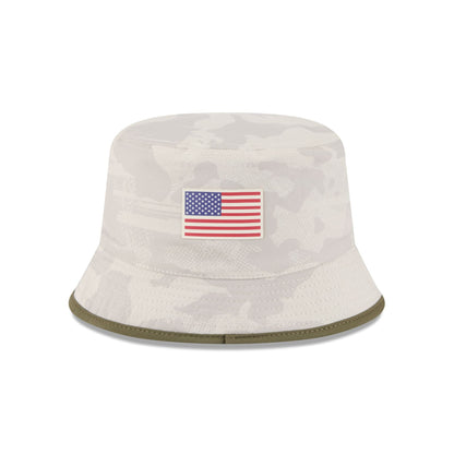 Los Angeles Dodgers Armed Forces Day 2025 Reversible Bucket Hat
