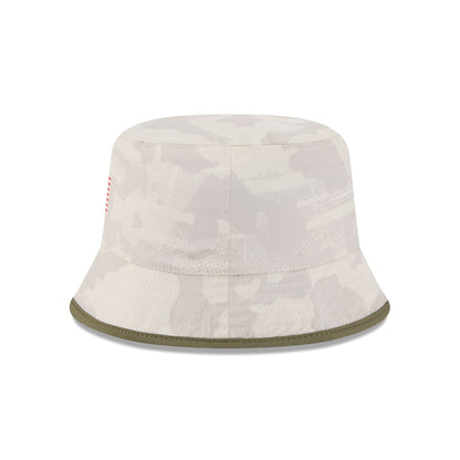 Los Angeles Dodgers Armed Forces Day 2025 Reversible Bucket Hat