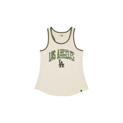 Los Angeles Dodgers Armed Forces Day 2025 Women's Stone Tank Top