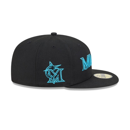Miami Marlins City Connect Fan Pack Alt 59FIFTY Fitted Hat