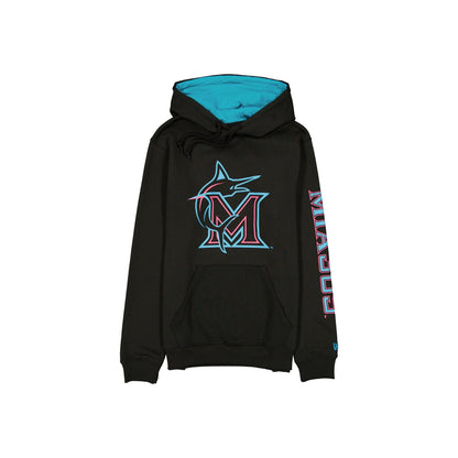 Miami Marlins City Connect Black Hoodie