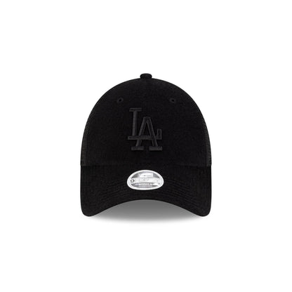 Los Angeles Dodgers Terry Cloth Black Women's 9FORTY Trucker Hat