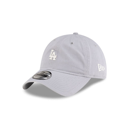 Los Angeles Dodgers Mini Logo Washed Gray 9TWENTY Adjustable Hat