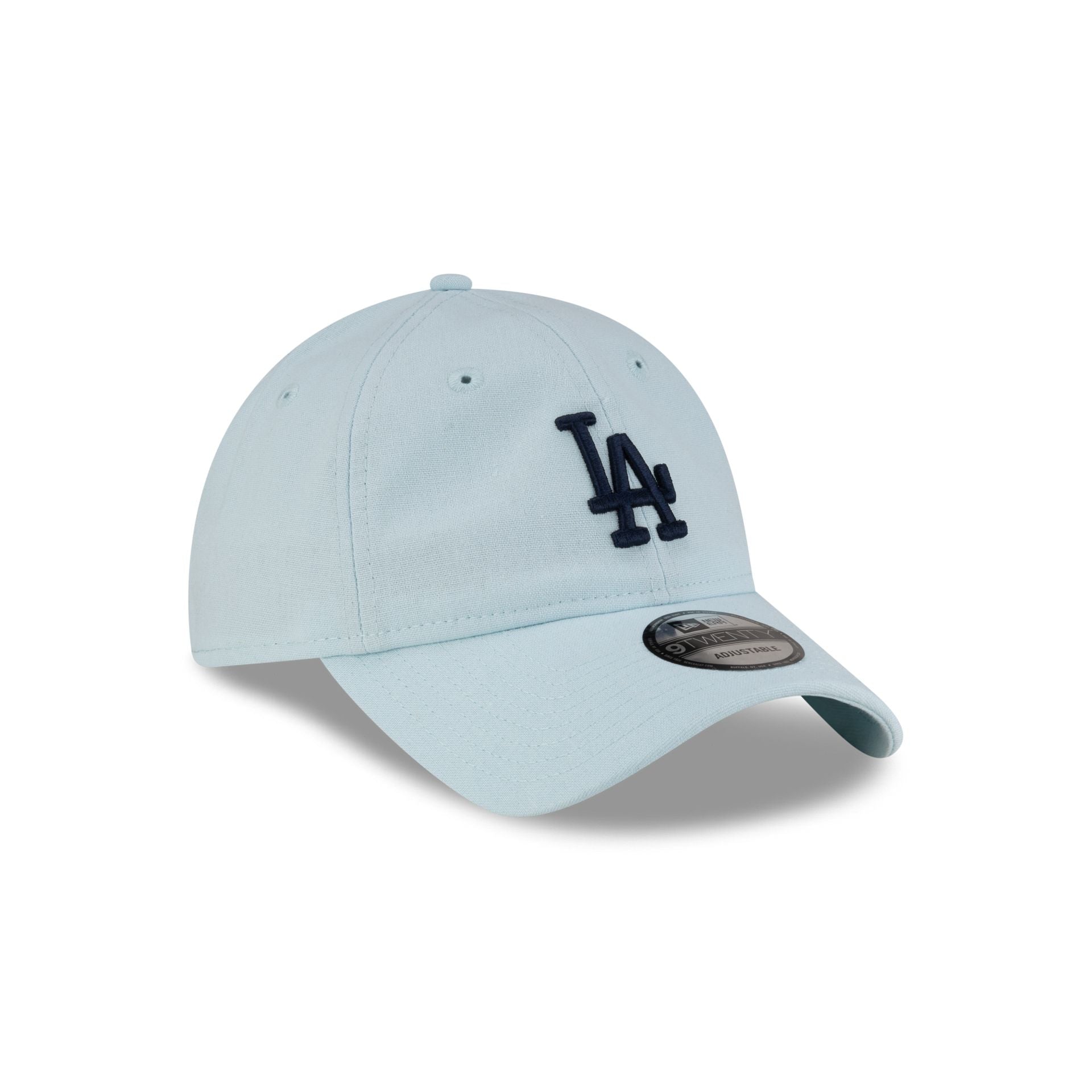 Los Angeles Dodgers Linen Pastel Blue 9TWENTY Adjustable Hat