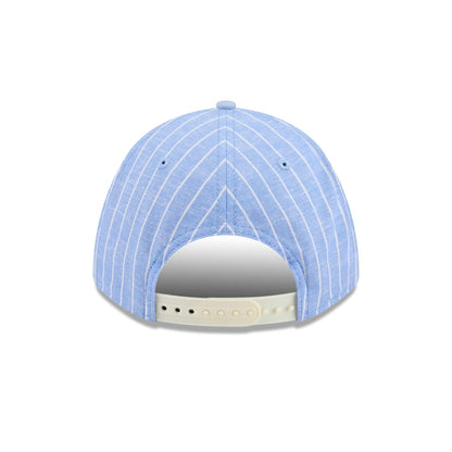 San Diego Padres Pinstripe Linen 9FORTY M-Crown A-Frame Snapback Hat