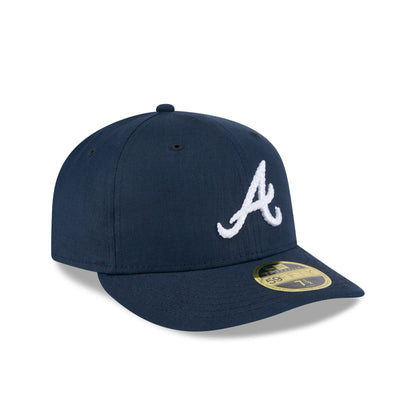 Atlanta Braves Snake Scale Logo Low Profile 59FIFTY Fitted Hat
