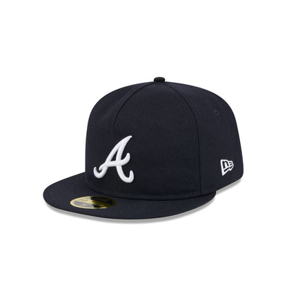 Atlanta Braves Boho Wool Retro Crown 59FIFTY Fitted Hat