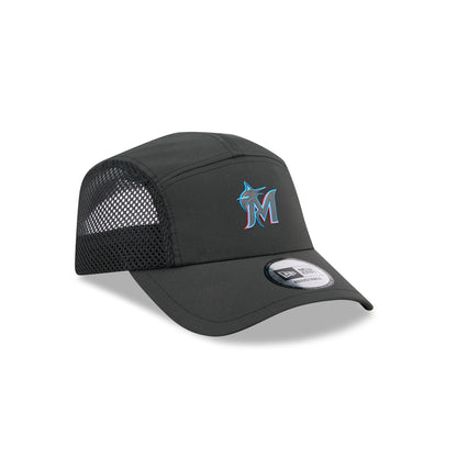 Miami Marlins Poly Runner Adjustable Hat