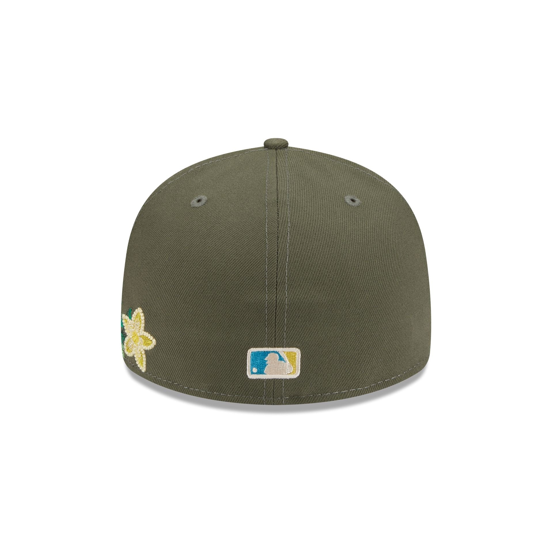 Los Angeles Dodgers Tonal Florals Olive 59FIFTY Fitted Hat