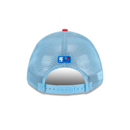 Miami Marlins Independence Day 2025 9FORTY M-Crown A-Frame Trucker Hat