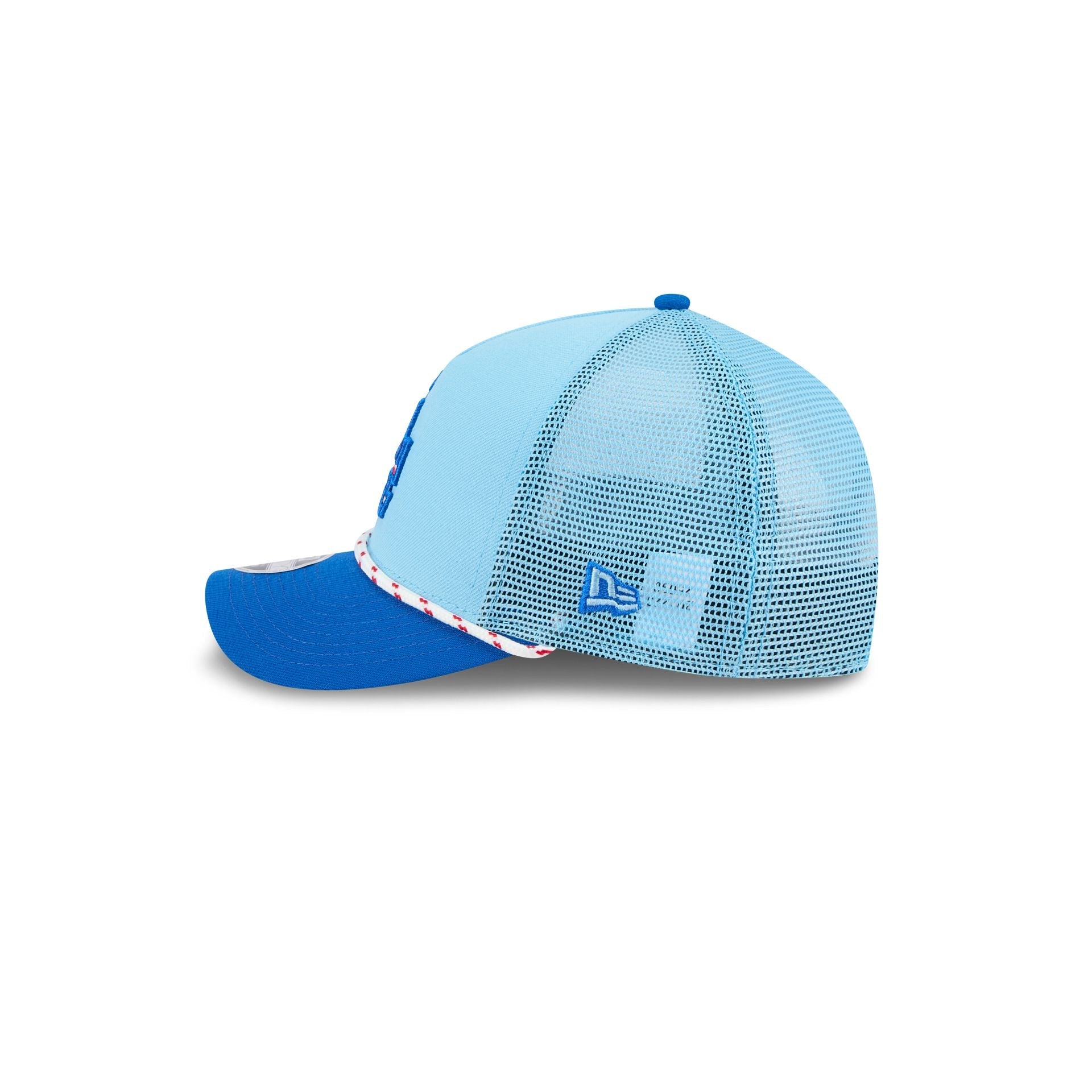 Los Angeles Dodgers Independence Day 2025 Kids 9FORTY M-Crown A-Frame Trucker Hat