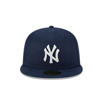 Team Linen New York Yankees 59FIFTY Fitted Hat