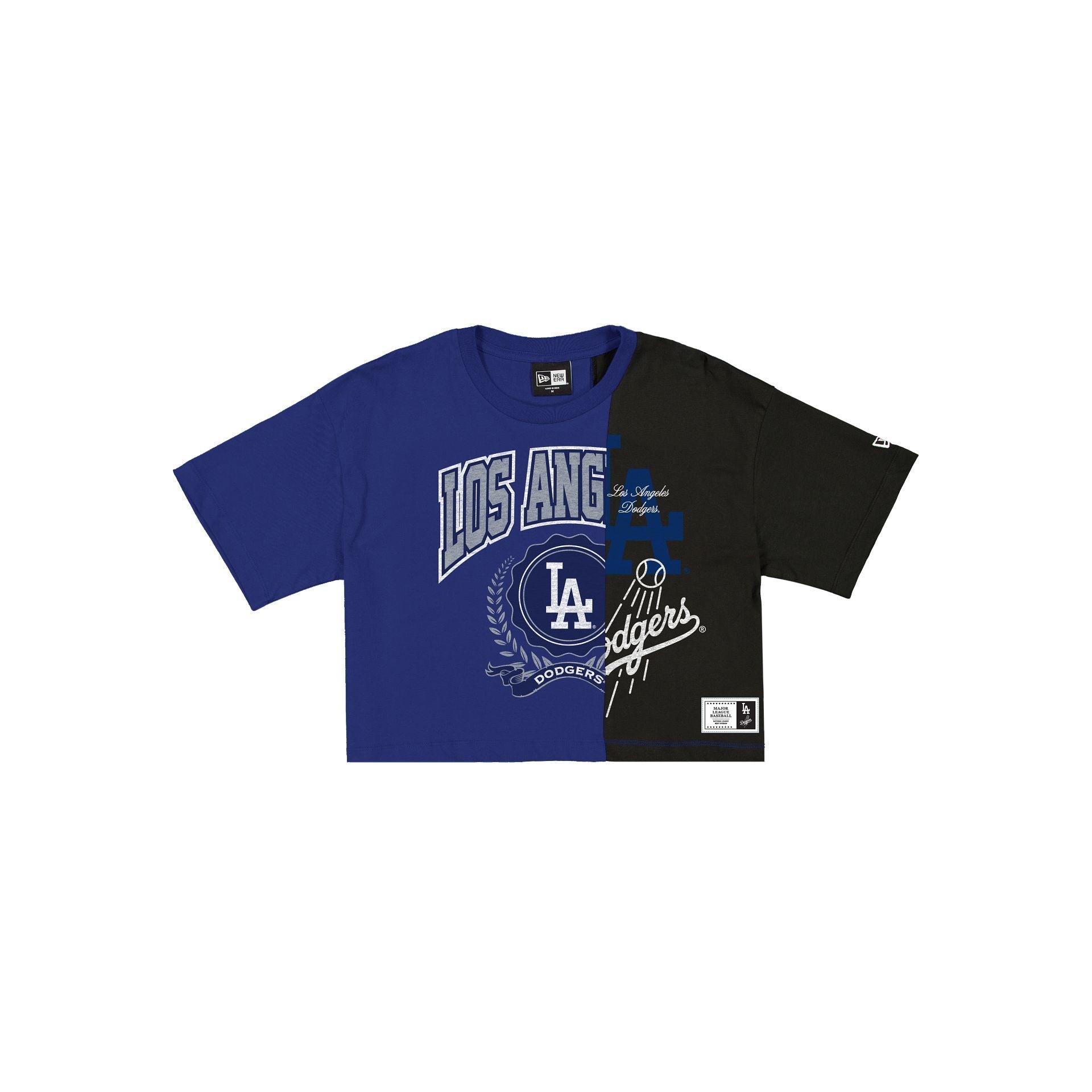 Los Angeles Dodgers Team Split Women's Short-Sleeve T-Shirt