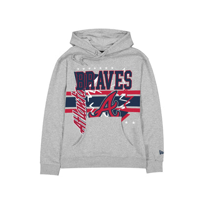 Atlanta Braves Sport Classics Heather Gray Hoodie