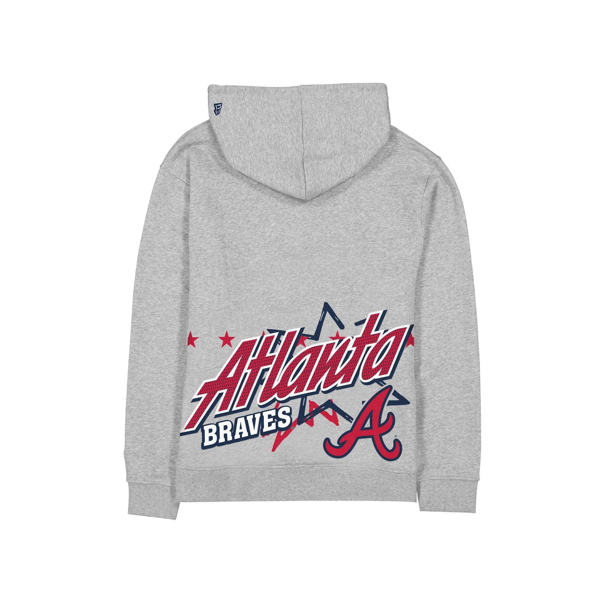 Atlanta Braves Sport Classics Heather Gray Hoodie