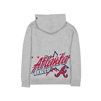 Atlanta Braves Sport Classics Heather Gray Hoodie