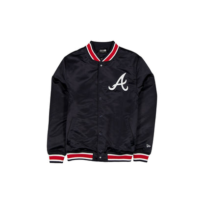Atlanta Braves Sport Classics Navy Satin Jacket