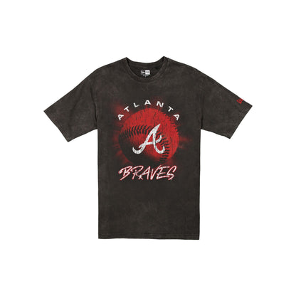 Atlanta Braves Sport Night Black T-Shirt