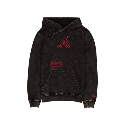 Atlanta Braves Sport Night Black Hoodie