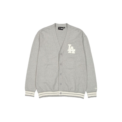 Los Angeles Dodgers Gray Knit Cardigan