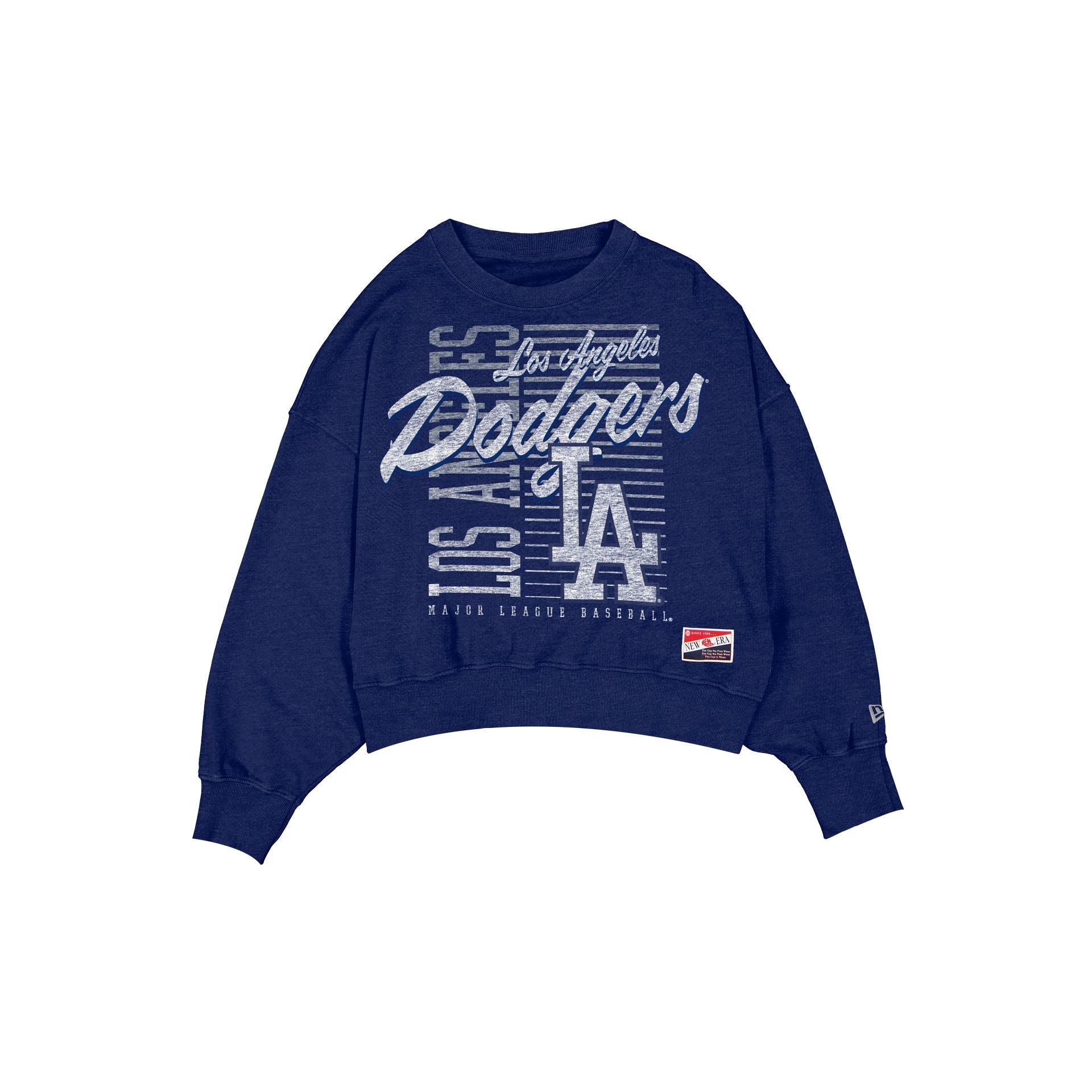 Los Angeles Dodgers Throwback Women's Washed Crewneck