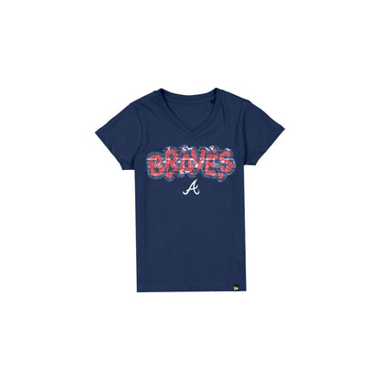 Atlanta Braves Flip Sequin Girls T-Shirt