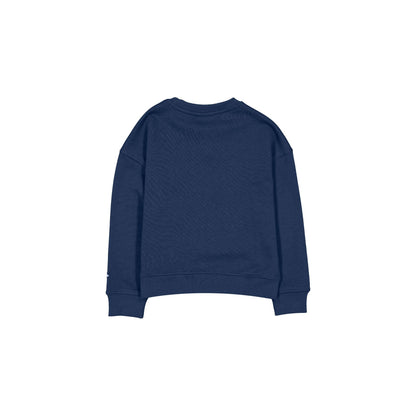 Atlanta Braves Flip Sequin Girls Crewneck