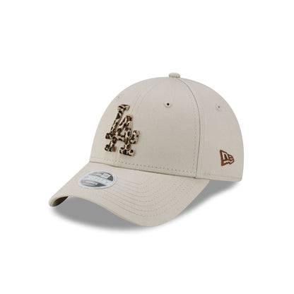 Los Angeles Dodgers Leopard Print Logo Women's 9FORTY Adjustable Hat