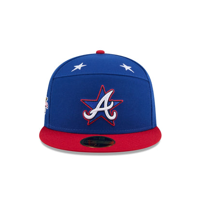Atlanta Braves 2025 All-Star Game Workout Split Panel 59FIFTY Fitted Hat