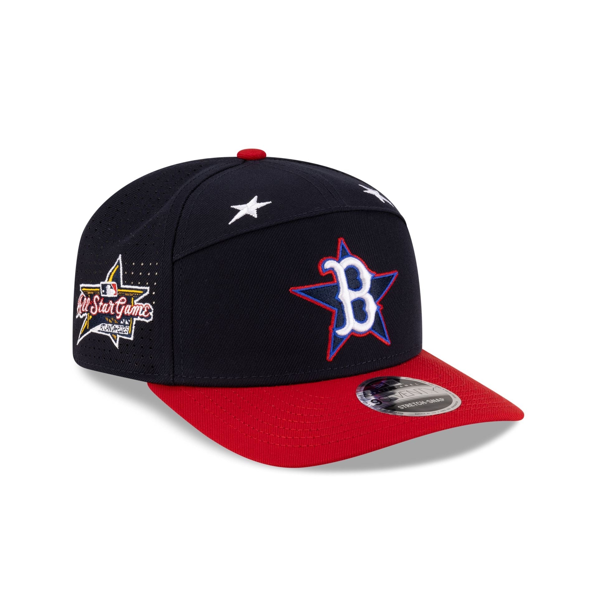 Boston Red Sox 2025 All-Star Game Workout Split Panel 9SEVENTY Stretch-Snap Hat
