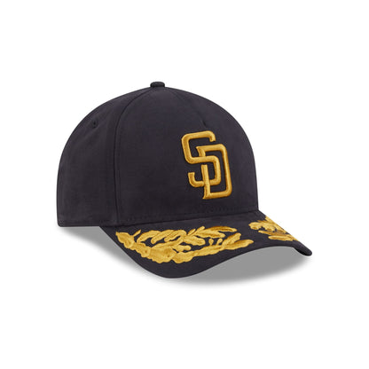 Alpha Industries x San Diego Padres Black 9FORTY M-Crown A-Frame Snapback Hat