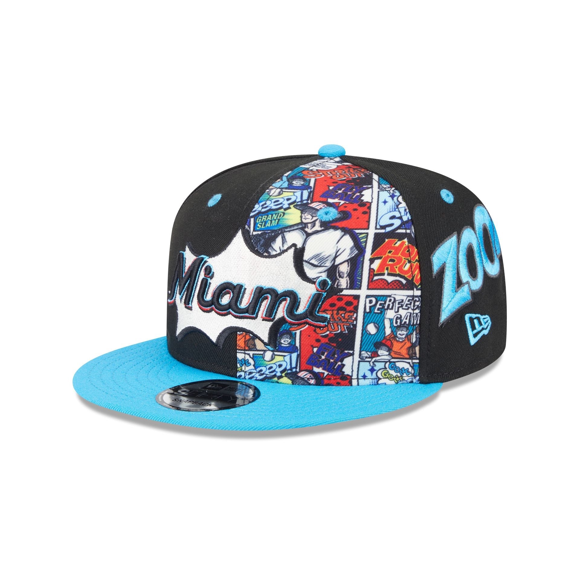 Miami Marlins Diamond Hero Edition 9FIFTY Snapback Hat