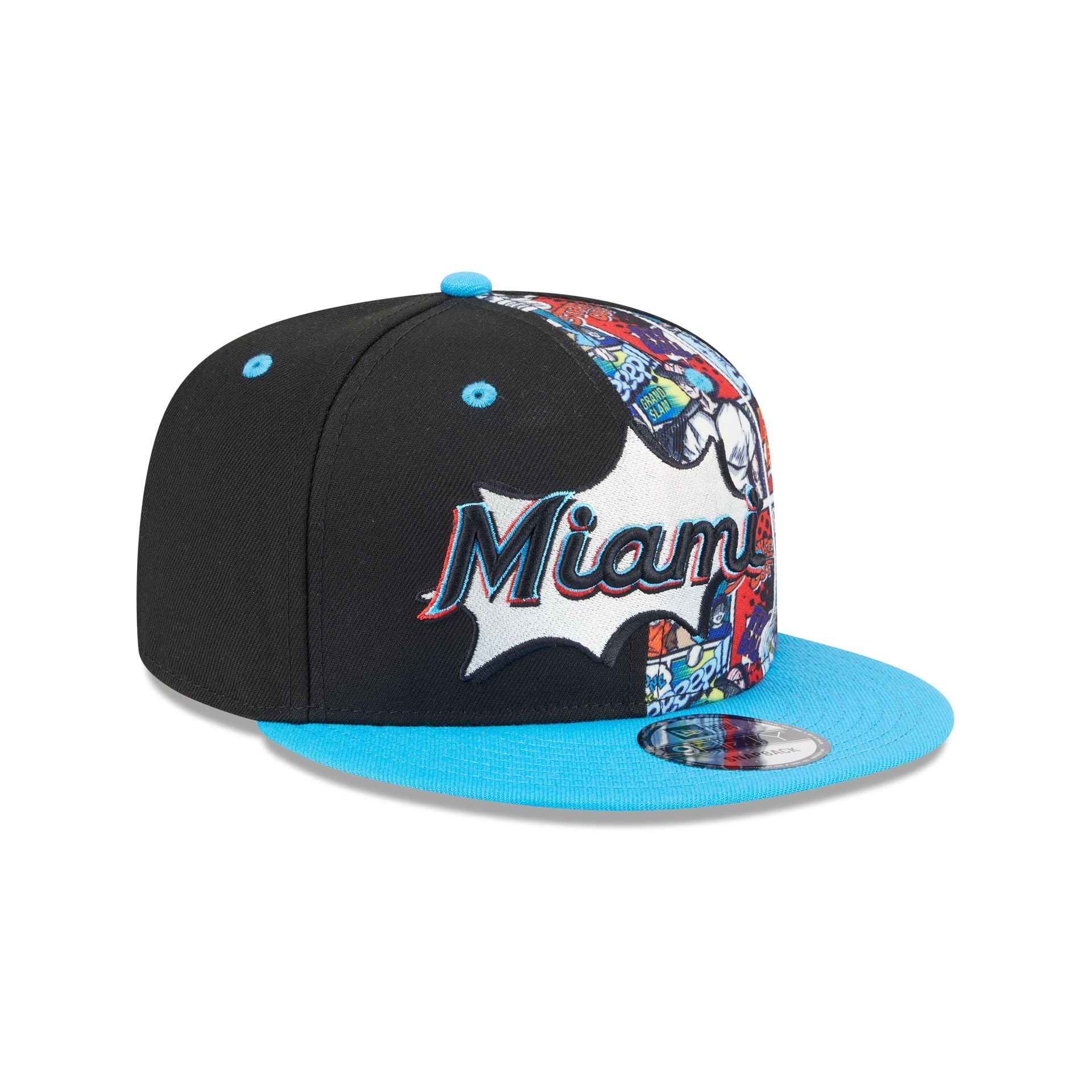 Miami Marlins Diamond Hero Edition 9FIFTY Snapback Hat