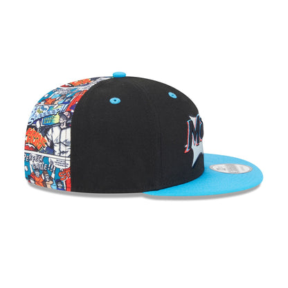 Miami Marlins Diamond Hero Edition 9FIFTY Snapback Hat