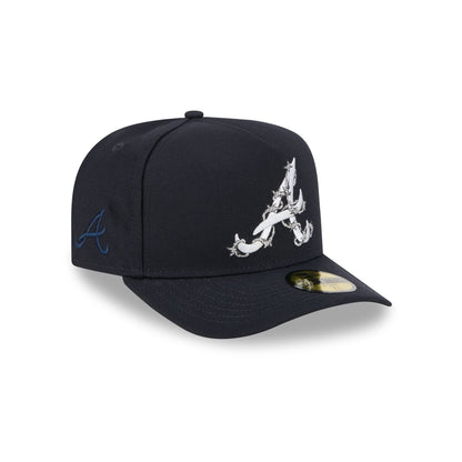Atlanta Braves Barbed Wire 59FIFTY A-Frame Fitted Hat
